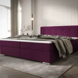 BEDANTE Boxspringbett ZILANO1 180×200 Cosmic 110 Violet Bed Bedkasten Tweepersoonsbed Hotelbed Topmatras Matras Slaapkamer Opbergruimte BEDANTE Boxspringbett ZILANO1 180×200 Cosmic 110 Violet Bed Bedkasten Tweepersoonsbed Hotelbed Topmatras Matras Slaapkamer Opbergruimte