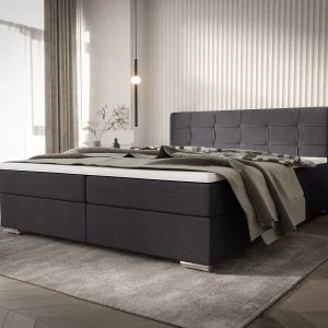 BEDANTE Boxspringbett ZILANO1 140×200 Cosmic 97 Donkergrijs Bed Bedkasten Tweepersoonsbed Hotelbed Topmatras Matras Slaapkamer Opbergruimte BEDANTE Boxspringbett ZILANO1 140×200 Cosmic 97 Donkergrijs Bed Bedkasten Tweepersoonsbed Hotelbed Topmatras Matras Slaapkamer Opbergruimte