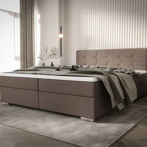 BEDANTE Boxspringbett ZILANO1 180×200 Cosmic 808 Bruin Bed Bedkasten Tweepersoonsbed Hotelbed Topmatras Matras Slaapkamer Opbergruimte BEDANTE Boxspringbett ZILANO1 180×200 Cosmic 808 Bruin Bed Bedkasten Tweepersoonsbed Hotelbed Topmatras Matras Slaapkamer Opbergruimte