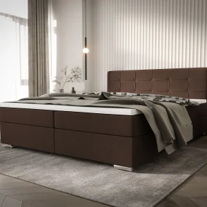 BEDANTE Boxspringbett ZILANO1 140×200 Cosmic 800 Donkerbruin Bed Bedkasten Tweepersoonsbed Hotelbed Topmatras Matras Slaapkamer Opbergruimte BEDANTE Boxspringbett ZILANO1 140×200 Cosmic 800 Donkerbruin Bed Bedkasten Tweepersoonsbed Hotelbed Topmatras Matras Slaapkamer Opbergruimte