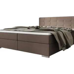 BEDANTE Boxspringbett ZILANO1 140×200 Cosmic 808 Bruin Bed Bedkasten Tweepersoonsbed Hotelbed Topmatras Matras Slaapkamer Opbergruimte BEDANTE Boxspringbett ZILANO1 140×200 Cosmic 808 Bruin Bed Bedkasten Tweepersoonsbed Hotelbed Topmatras Matras Slaapkamer Opbergruimte