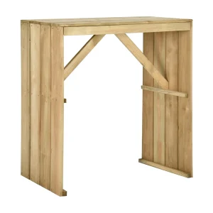 Bartafel 100x60x110 cm geïmpregneerd grenenhout Bartafel 100x60x110 cm geïmpregneerd grenenhout