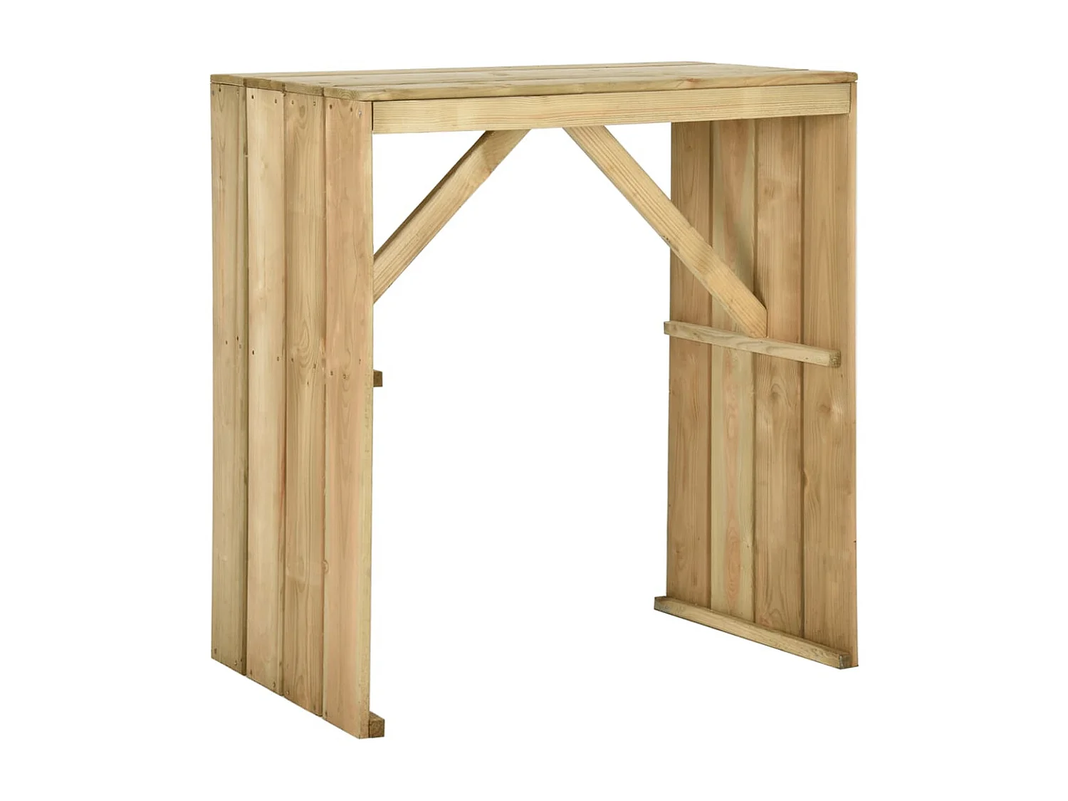 Bartafel 100x60x110 cm geïmpregneerd grenenhout