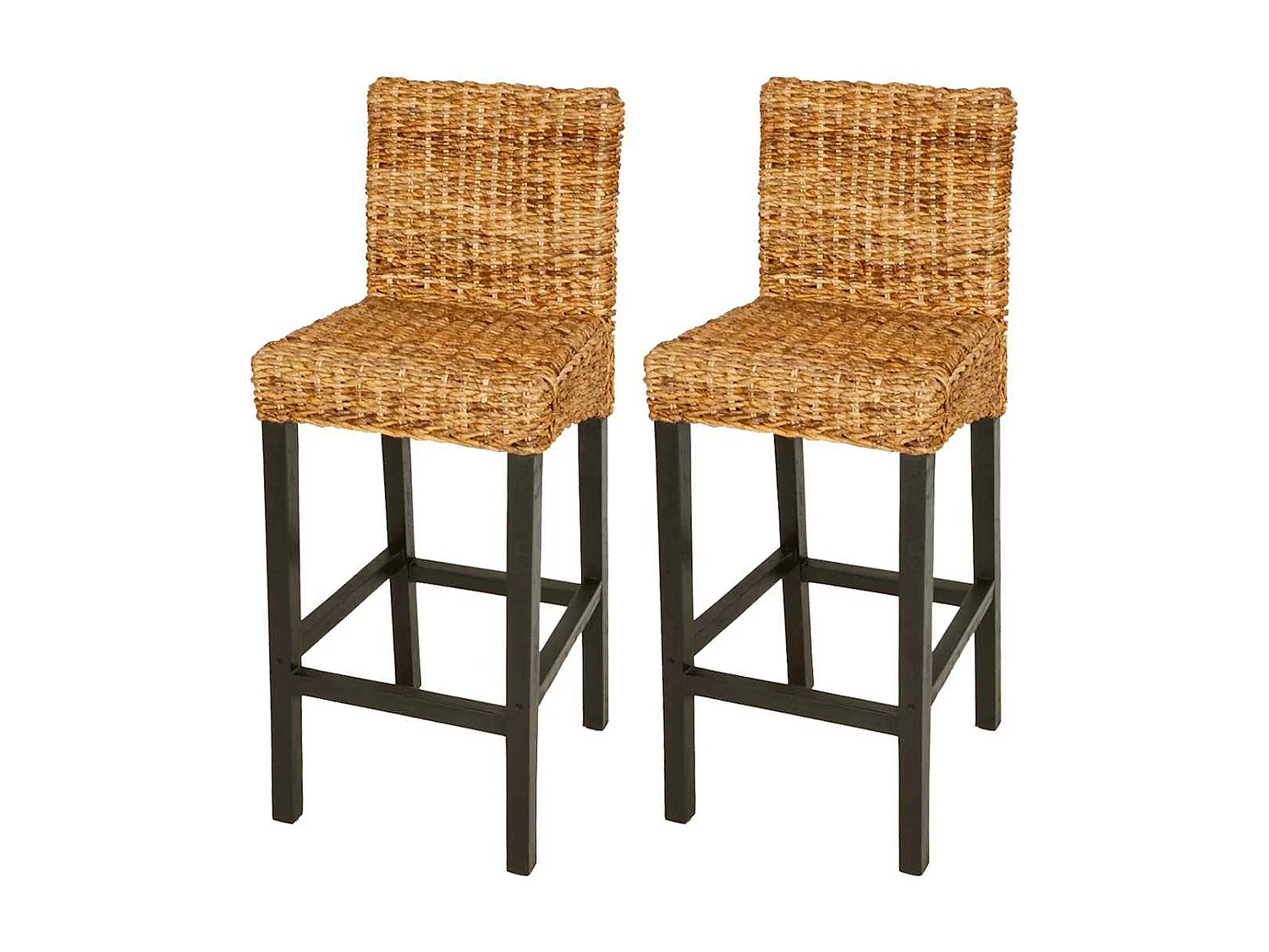 Barkrukken 2 st abaca