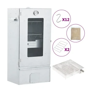 BBQ-rookoven met koude rookgenerator gegalvaniseerd staal BBQ-rookoven met koude rookgenerator gegalvaniseerd staal