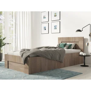 Bed 100 cm x 200 cm met zijopening | TRUFFEL | Opbergruimte + Lattenbodem Bed 100 cm x 200 cm met zijopening | TRUFFEL | Opbergruimte + Lattenbodem
