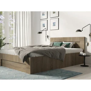 Bed 140 cm x 200 cm met zijopening | TRUFFEL | Opbergruimte + Lattenbodem Bed 140 cm x 200 cm met zijopening | TRUFFEL | Opbergruimte + Lattenbodem