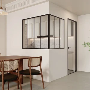 Hoekraam werkplaats van gepoedercoat aluminium – L120 x B90 x H105 cm (B x H) -Zwart – BAYVIEW Hoekraam werkplaats van gepoedercoat aluminium – L120 x B90 x H105 cm (B x H) -Zwart – BAYVIEW