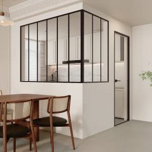 Hoekraam werkplaats van gepoedercoat aluminium – L180 x B90 x H130 cm (B x H) -Zwart – BAYVIEW Hoekraam werkplaats van gepoedercoat aluminium – L180 x B90 x H130 cm (B x H) -Zwart – BAYVIEW