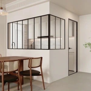 Hoekraam werkplaats van gepoedercoat aluminium – L210 x B90 x H105 cm (B x H) -Zwart – BAYVIEW Hoekraam werkplaats van gepoedercoat aluminium – L210 x B90 x H105 cm (B x H) -Zwart – BAYVIEW