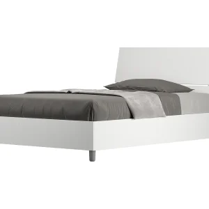 Bed 120×200 met lattenbodem eiken wit Demas Bed 120×200 met lattenbodem eiken wit Demas