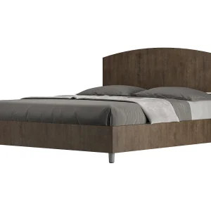 Bed 160×200 zonder lattenbodem walnoot Dora Bed 160×200 zonder lattenbodem walnoot Dora