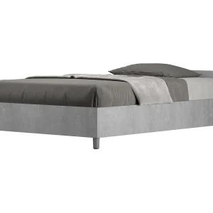 Bed 120×200 met lattenbodem cement Nuamo Bed 120×200 met lattenbodem cement Nuamo