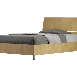 Bed 120×200 met lattenbodem natuur eiken Demas Bed 120×200 met lattenbodem natuur eiken Demas