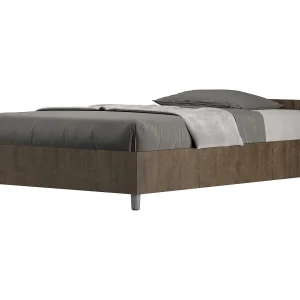 Bed 120×200 met lattenbodem walnoot Nuamo Bed 120×200 met lattenbodem walnoot Nuamo