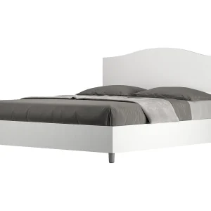 Bed 160×200 eiken wit Dores