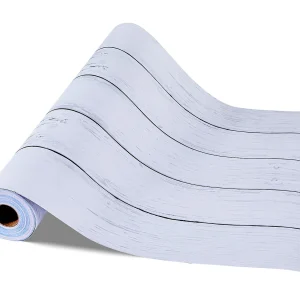 Behang Zelfklevend Wand SucceBuy, 45 cm x 12 m, Rol Zelfklevend Behang in Vinyl, Motief Houttextuur Wit, Waterdicht, voor Wandbekleding Behang Zelfklevend Wand SucceBuy, 45 cm x 12 m, Rol Zelfklevend Behang in Vinyl, Motief Houttextuur Wit, Waterdicht, voor Wandbekleding