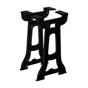 Bankpoten 2 st Y-frame gietijzer