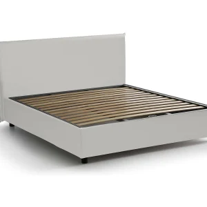 Talamo Italië Tweepersoonsbed Berta Wit Opbergvak Matras 160×190 cm, Gestoffeerd Made in Italy Talamo Italië Tweepersoonsbed Berta Wit Opbergvak Matras 160×190 cm, Gestoffeerd Made in Italy
