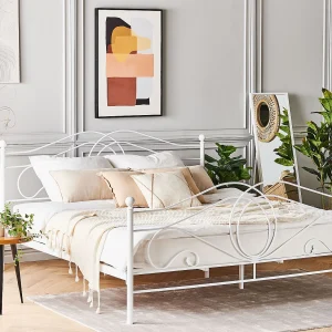 Bed LYRA, sneeuwwit, 140×200 Bed LYRA, sneeuwwit, 140×200