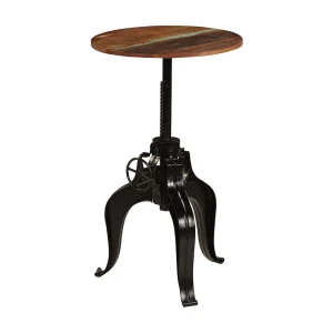 Bartafel 60x(76-110) cm massief gerecycled hout Bartafel 60x(76-110) cm massief gerecycled hout