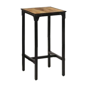 Bartafel 60x55x107 cm massief ruw mangohout Bartafel 60x55x107 cm massief ruw mangohout