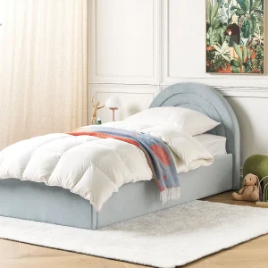 Bed met opbergruimte lichtblauw 90 x 200 cm ANET Bed met opbergruimte lichtblauw 90 x 200 cm ANET