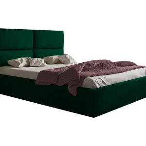 Bed 180×200 met opbergruimte Terra – tweepersoonsbed, metalen lattenbodem – fluweel Groen (Monolith 37) Bed 180×200 met opbergruimte Terra – tweepersoonsbed, metalen lattenbodem – fluweel Groen (Monolith 37)