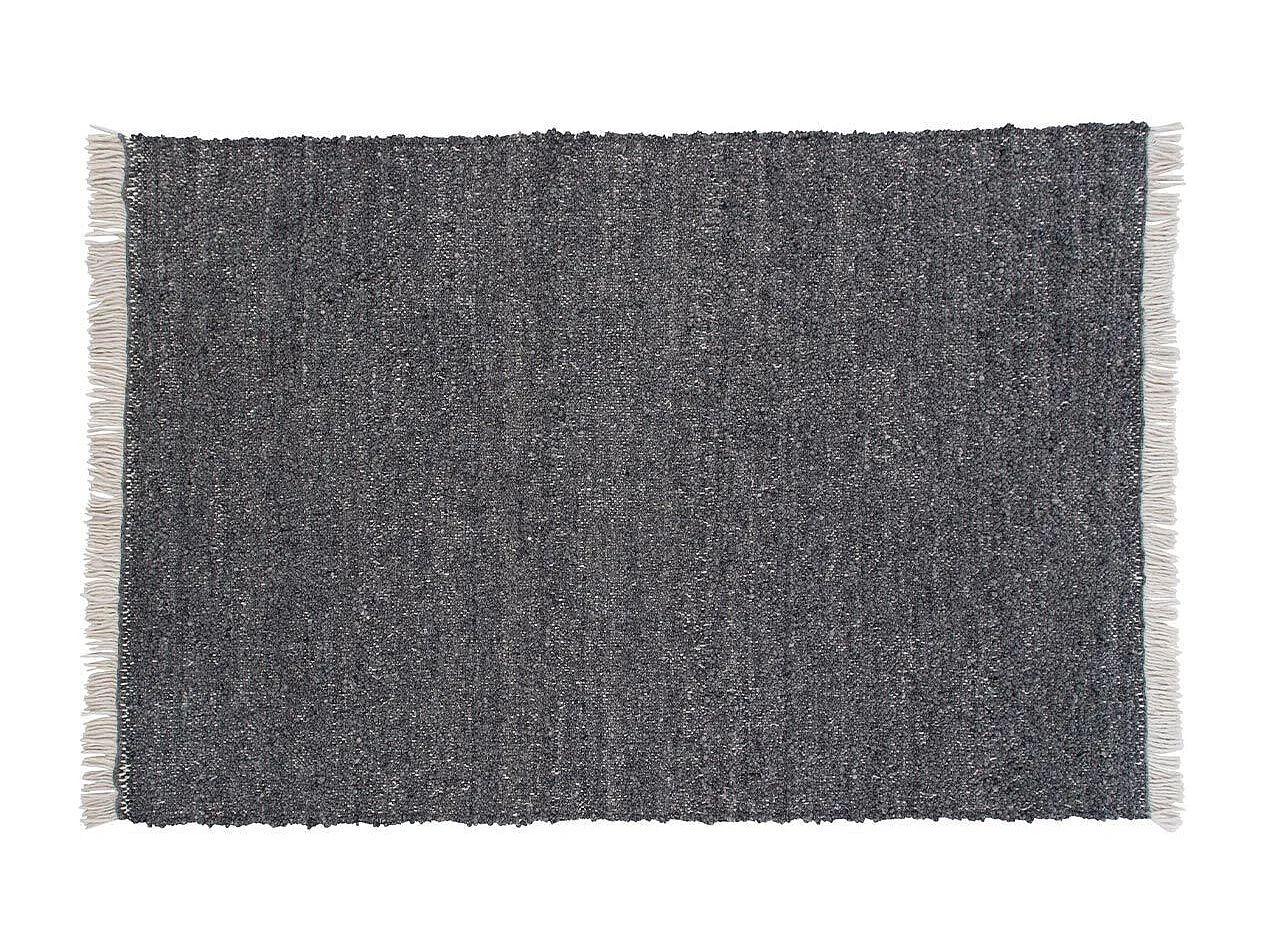 Betina vloerkleed 230x160 cm wol grijs.