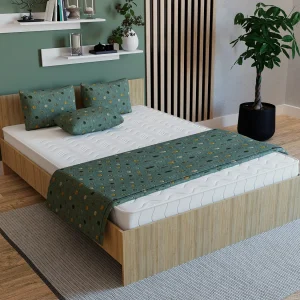 Bed Remi, 200 x 140 cm, schuimmatras inbegrepen, Sonoma eiken Bed Remi, 200 x 140 cm, schuimmatras inbegrepen, Sonoma eiken