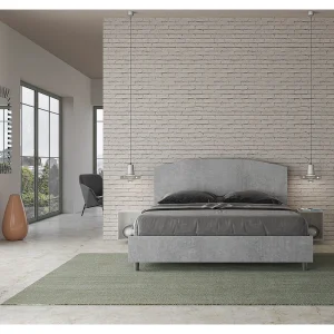 Bed 160×190 met opbergruimte cement Dora Bed 160×190 met opbergruimte cement Dora