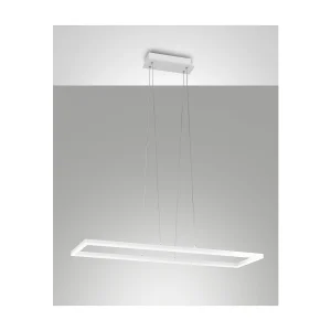 Plafonnier suspendu Bard LED 52W Blanc 3394-45-102 Fabas Luce Plafonnier suspendu Bard LED 52W Blanc 3394-45-102 Fabas Luce