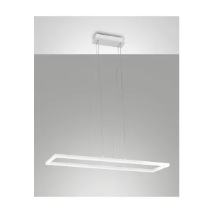 Plafonnier suspendu BARD LED 52W Blanc 3394-43-102 Fabas Luce Plafonnier suspendu BARD LED 52W Blanc 3394-43-102 Fabas Luce