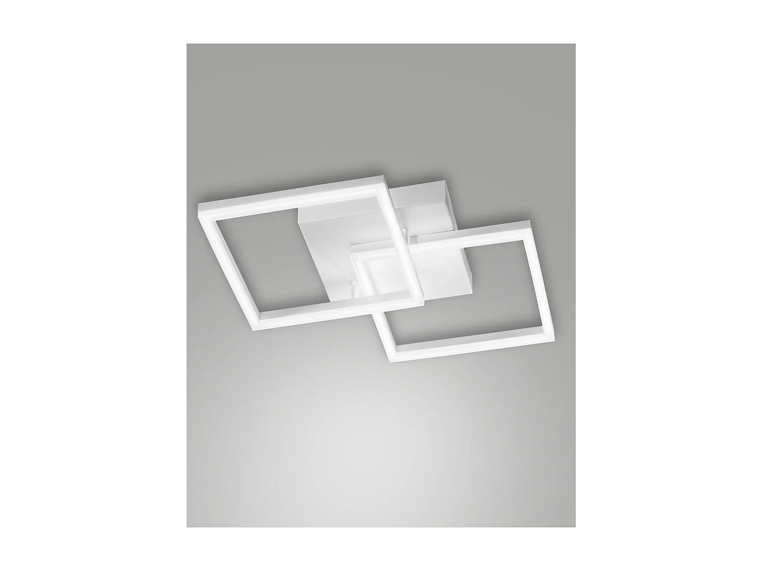Plafonnier LED moderne BARD 39W Blanc 3394-29-102 Fabas Luce