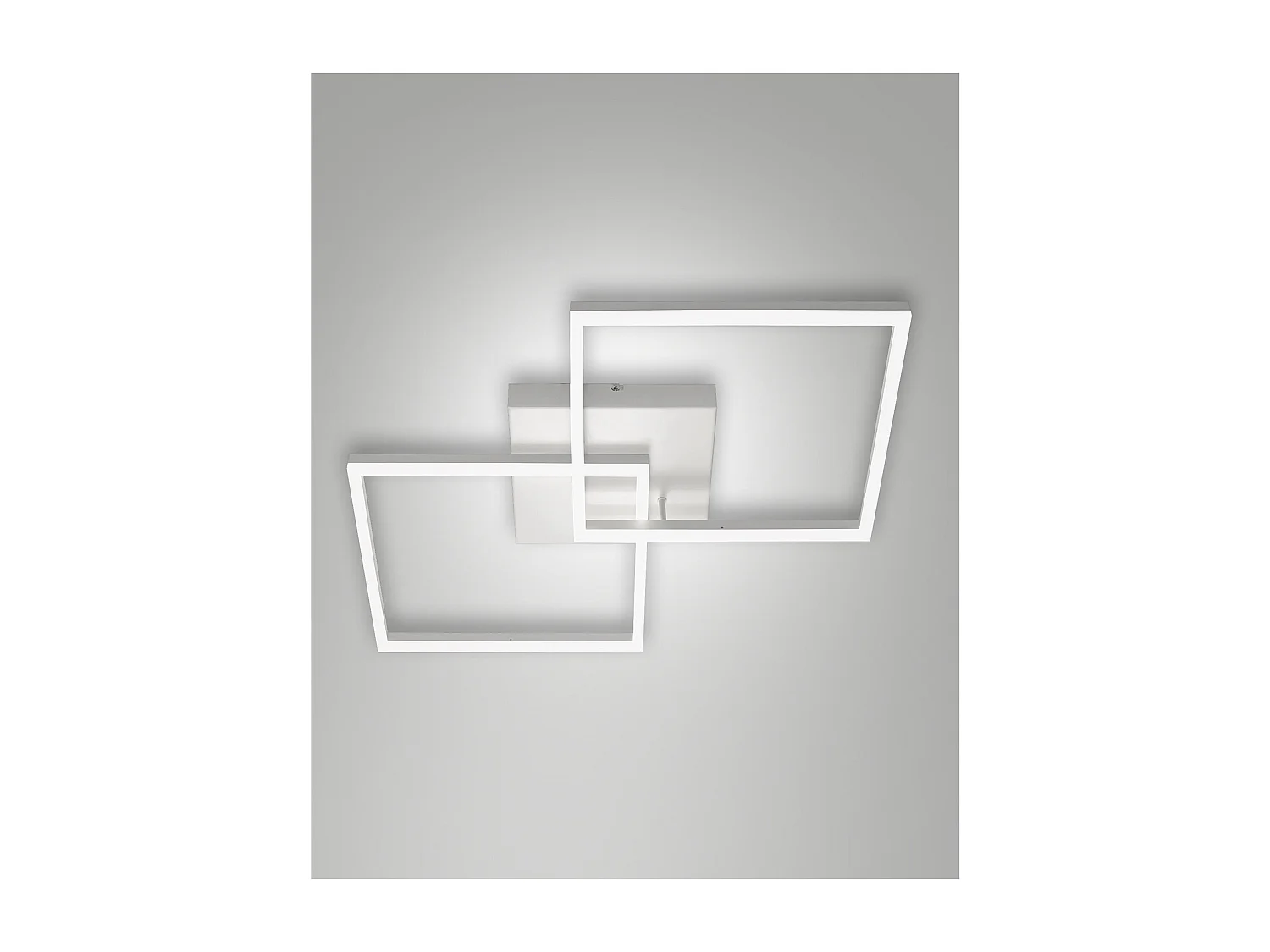 BARD plafonnier LED moderne 52W Blanc 3394-65-102 Fabas Luce