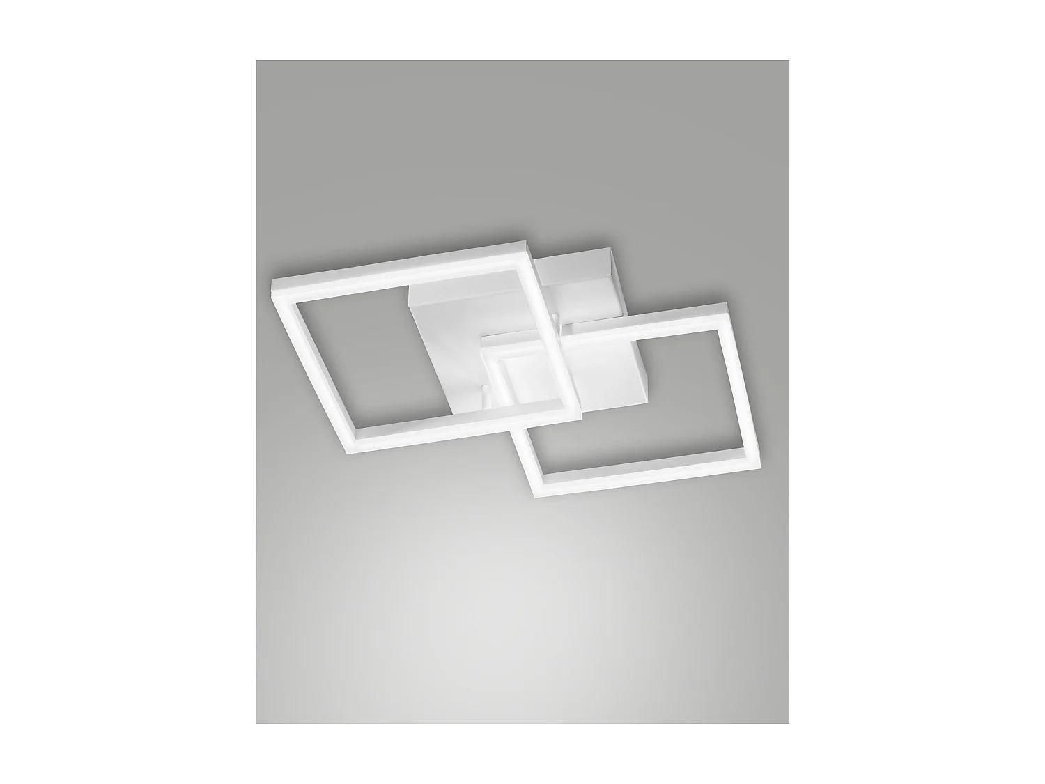 Plafonnier LED moderne BARD 39W Blanc 3394-22-102 Fabas Luce