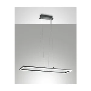 Plafonnier suspendu BARD LED 52W Anthracite 3394-43-282 Fabas Luce Plafonnier suspendu BARD LED 52W Anthracite 3394-43-282 Fabas Luce