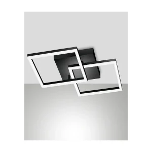 Plafonnier LED moderne BARD 39W Noir 3394-22-101 Fabas Luce Plafonnier LED moderne BARD 39W Noir 3394-22-101 Fabas Luce