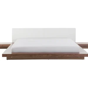 Bed hout bruin 180 x 200 cm ZEN Bed hout bruin 180 x 200 cm ZEN
