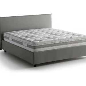 Italia Bed Frans Bernadette Grijs Inclusief Matras, Afneembaar Met Opbergruimte Made in Italy Italia Bed Frans Bernadette Grijs Inclusief Matras, Afneembaar Met Opbergruimte Made in Italy