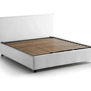 Talamo Italië Frans Bed Berenice Wit Afneembare Hoes Opslag, Matrasmaat 140×200 cm Made in Italy Talamo Italië Frans Bed Berenice Wit Afneembare Hoes Opslag, Matrasmaat 140×200 cm Made in Italy