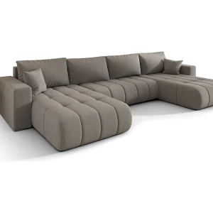 BEDANTE hoekbank met slaapfunctie MILO U PREMIUM Wind 21 BEDANTE hoekbank met slaapfunctie MILO U PREMIUM Wind 21