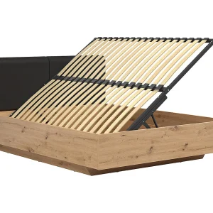 Bedstee 160×200 met zijopening inclusief lattenbodem Mao Bois Bedstee 160×200 met zijopening inclusief lattenbodem Mao Bois