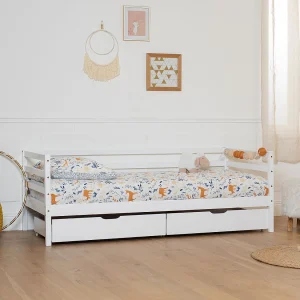 Bedbank voor kinderen 190x90cm met lades JULES Bedbank voor kinderen 190x90cm met lades JULES