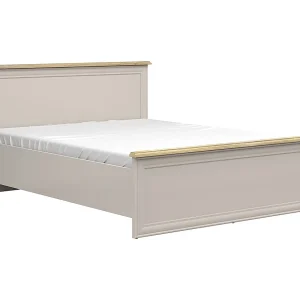 Bed 160×200 inclusief lattenbodem Perle Cachemire Bed 160×200 inclusief lattenbodem Perle Cachemire
