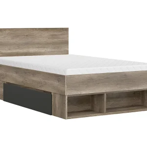 Bed 120×200 inclusief lattenbodem en laden Abel Bois Bed 120×200 inclusief lattenbodem en laden Abel Bois