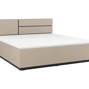Bed 180×200 inclusief lattenbodem Lilia Taupe Bed 180×200 inclusief lattenbodem Lilia Taupe