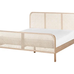Bed Dennenhout GONFARON 180 x 200 cm Lichtbruin