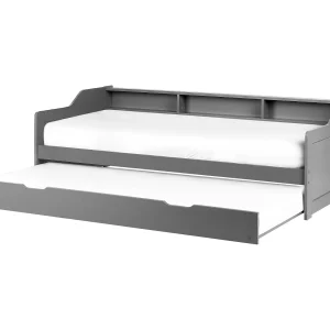 Bedbank hout grijs 90 x 200 cm EDERN Bedbank hout grijs 90 x 200 cm EDERN