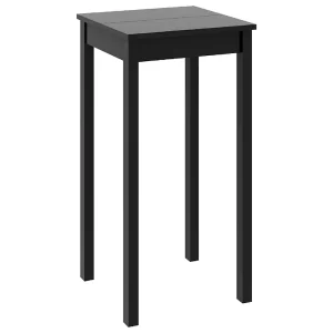 Bartafel 55x55x107 cm MDF zwart Bartafel 55x55x107 cm MDF zwart